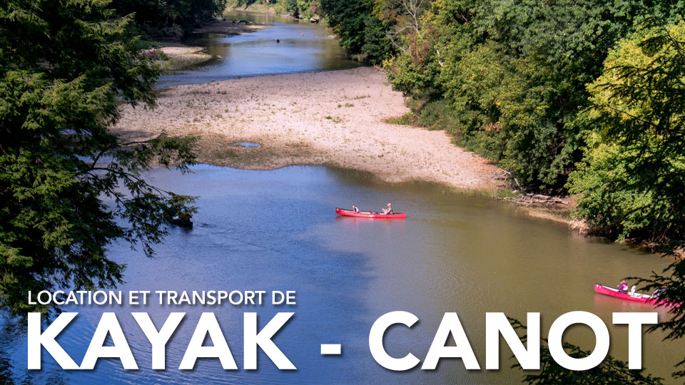 location canots et kayaks et SUP tremblant 